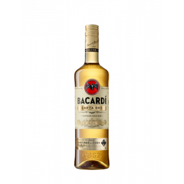 Bacardi Rum Carta Oro Cl 100